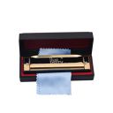 Blueberry R-1003 Key of C 10 Holes 20 Tones Blues Harp Diatonic Gold Mouth Organ (Gold)...