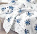 BLUEDOT 160 TC Microfiber Double Floral Flat Bedsheet  (Pack of 1, Multicolor)...
