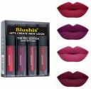 BLUSHIS nsta Beauty Sensational Liquid Matte Lipsticks 4 Piece Combo Pack Of 4  (Multicolour, 16 ml)...
