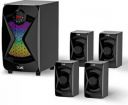 boAt 1500 Pro with Dynamic RGB LEDs, EQ Modes & Master Remote Control 80 W Bluetooth Home Theatre (Space Black, 4.1 Channel)...