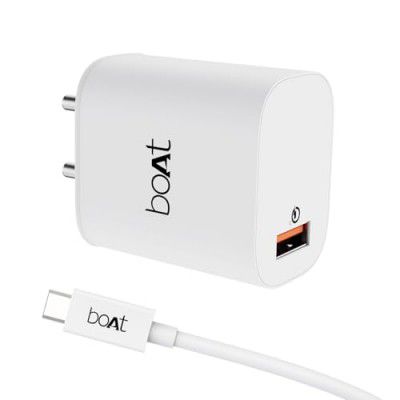 boAt 18W Power WCD QC3A Charger combo (Type C)