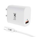 boAt 18W Power WCD QC3A Charger combo (Type C)...