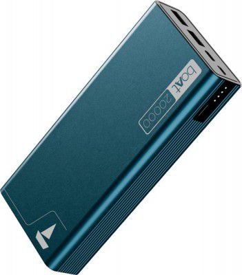 boAt 20000 mAh 22.5 W Power Bank (Steel Blue, Lithium Polymer, Quick Charge 3.0 for Mobile)
