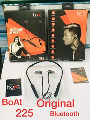 boAt 225 Wireless Earphone with Integrated Controls, Mic, IPX4 Water & Sweat Resistance, Up to 8H Playtime