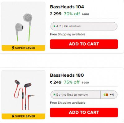 boAt : 299 store Lowest Price Ever