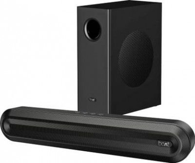 boAt Aavante 2.1 300 40 W Bluetooth Soundbar (Premium Black, 2.1 Channel)