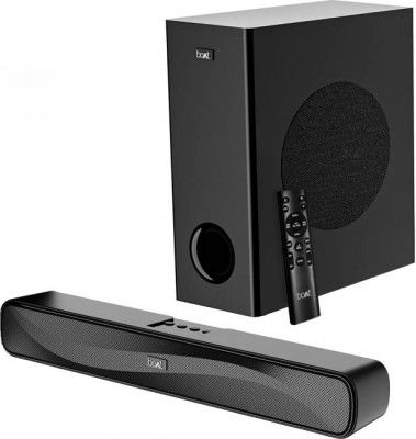 boAt Aavante Bar A1040 50 W Bluetooth Soundbar  (Premium Black, 2.1 Channel)