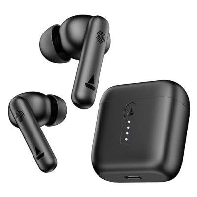 boAt Airdopes 141, Low Latency, ENx Tech, 42HRS Battery with mic (Bold Black) (Pack of 12)