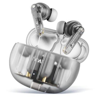 boAt Airdopes 191 ANC, 32dB ANC, Earbuds(Pellucid White)