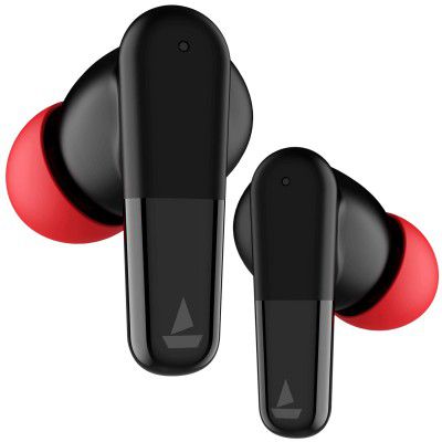 boAt Airdopes 341ANC TWS Earbuds with 32dB Hybrid ANC, Quad Mics with ENx™ Tech
