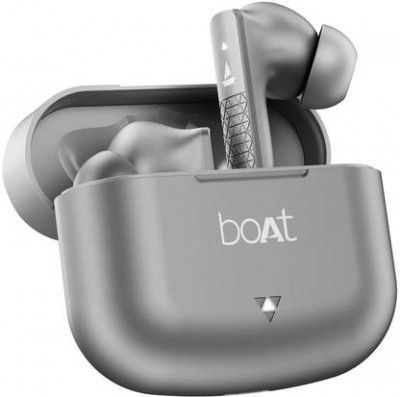 boAt Airdopes 91 Bluetooth  (Mist Grey, True Wireless)