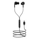 boAt Bassheads 100 C Wired Earphones with Type-C Jack, in-Line Microphone, in Ear, 10Mm Drivers, Signature Sound, Integrated Controls & Multi-Os Compatibility(Black)...