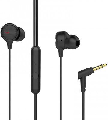 boAt Bassheads 103 Black Wired (Black, In the Ear)