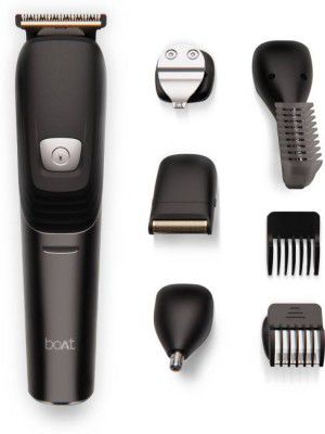 boAt by Raw Story T200 Trimmer 120 min Runtime 5 Length Settings  (Black)
