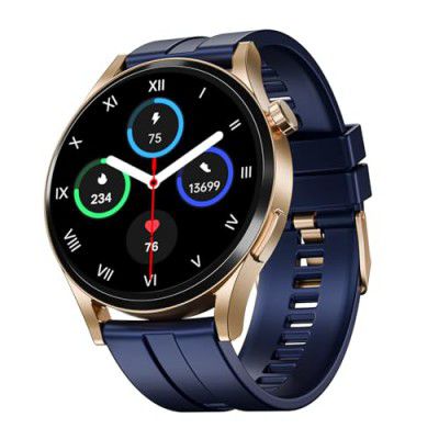 boAt Chrome Horizon, Video Watch Faces, 1.51” AMOLED Display, (Royal Blue)