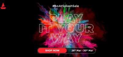 boAt Holi Sale: Price Drop & Free Gift of Speaker- 26th to 30th March