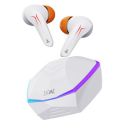 boAt Immortal 121 TWS Gaming Truly Wireless in Ear Earbuds with Beast Mode(40ms Low Latency), 40H Playtime, Blazing LEDs, Quad Mics ENx Signature Sound, ASAP Charge(10 Mins= 180 Mins)(White Sabre)...