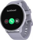boAt Lunar Connect with ENx Technology for BT Calling & 1.28 HD Round Display Smartwatch  (Cool Grey Strap, Free Size)...