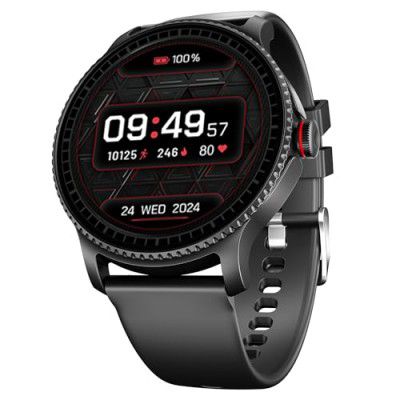 boAt Lunar Discovery w/ 1.39" (3.5 cm) HD Display Smart Watch for Men & Women(Active Black)