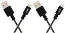 boAt Micro USB 500 Tangle-free, Sturdy Micro USB Cable (Pack of 2)...