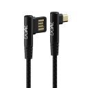 boAt Micro USB L70 Cable Black, 3A Fast Charging & 480 Mbps Data Sync with L Shaped Connector...