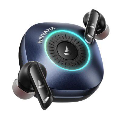 Boat Nirvana Crown Bluetooth Earbuds (Blazing Red)