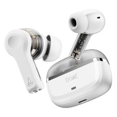 boAt Nirvana Space Earbuds (Celestial White)