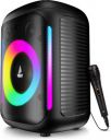 boAt Partypal 30, Wired Mic for Karaoke, RGB LED, 25 W Bluetooth Party Speaker (Black, Mono Channel)...