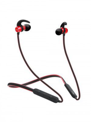 boAt Rockerz 255 T Wireless Neckband with Super Extra Bass, Qualcomm Chipset & IPX5 (Red)