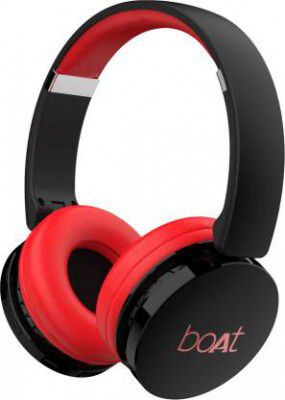 boAt Rockerz 370 Bluetooth Headset (Fiery Red, On the Ear)