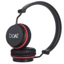 boAt Rockerz 400 Bluetooth On Ear Headphones with Mic with Upto 8 Hours Playback & Soft Padded Ear Cushions(Black/Red)...