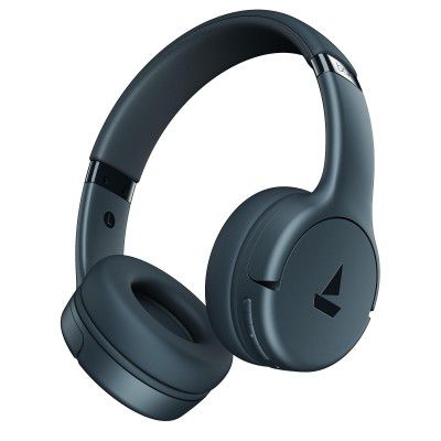 boAt Rockerz 411, 40Ms Low Latency, 40Hrs Battery (Bold Blue)