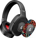 boAt Rockerz Plus 550, Customizable Earcups, 100H Battery, Dual Pair, Noise Isolation Bluetooth  (Black Psyche, On the Ear)...