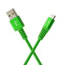 boAt Rugged V3 Braided Micro Usb Cable For Android Smartphones, Windows Phone, Tablets, Pc Peripherals And Other Micro Usb Compatible Devices (Ivy Green)...