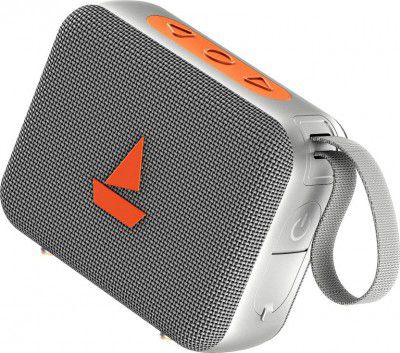 boAt Stone 310, 16 Hrs Playback, 5 W Bluetooth Speaker (Groovy Grey, Mono Channel)