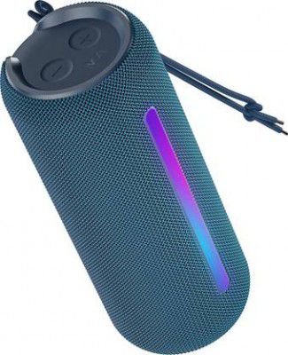 boAt Stone SpinX Pro with 8 HRS Playtime,RGB LEDs, 20 W Bluetooth Speaker (Tropical Blue, Stereo Channel)