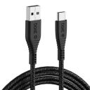 boAt Type C A325 Tangle-Free, Sturdy Type C Cable with 3A Rapid Charging & 480mbps Data Transmission (Black)...