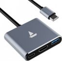 boAt Type C Swift Lynk 3 in 1 USB Hub  (Silver)...