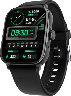 boAt Ultima Connect with 1.83 HD Display, Advanced BT Calling,700+Active Modes Smartwatch  (Black Strap, Free Size)
