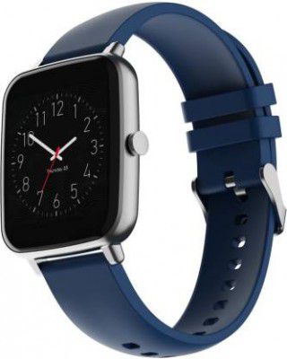 boAt Watch Mercury Smartwatch  (Blue Strap Free Size)