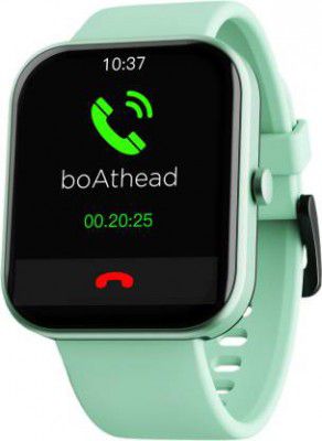 boAt Wave Arcade with 1.81 inch HD Display and Bluetooth Calling Smartwatch (Green Strap, Free Size)