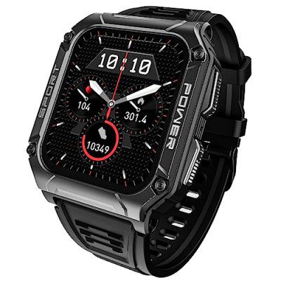 boAt Wave Armour 2 BT Calling Smart Watch (Active Black)