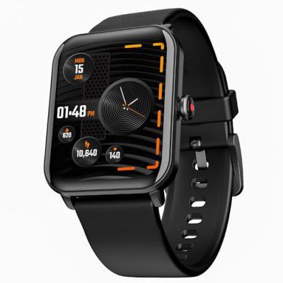 boAt Wave Fury Smart Watch(Active Black)