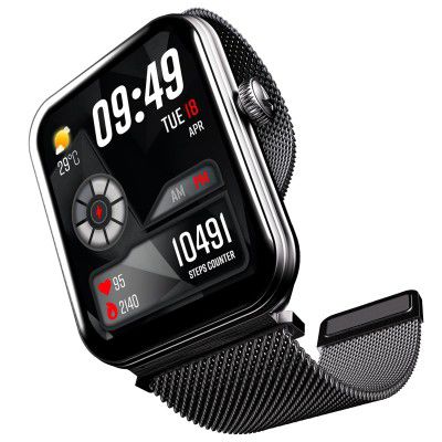boAt Xtend Plus Smartwatch with AMOLED Display, Advanced BT Calling