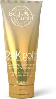 Body Cupid 24 k Gold Body Scrub  (200 ml)