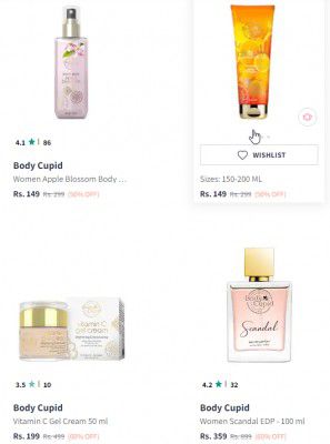 Body Cupid Beauty Care Product Minimum 50% Off
