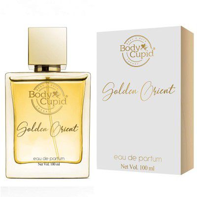 Body Cupid Golden Orient Perfume for Men & Women - Citrus, Floral, Spicy, Musky, Woody & Balsamic Notes - 100 ml
