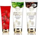Body Cupid Wild Strawberry Face Wash +Aloe Vera and Green Tea Hand & Body Lotion + Coconut Milk and Cocoa Butter Hand & Body Lotion  (3 Items in the set)...