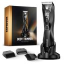 Body Hair Trimmer for Men Ceramic Blade with 3 Comb-Upgraded...