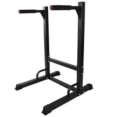 Body Maxx Dip Stand Station, Dip Bar Stand Indoor Home Easy to Use Durable Steel Dip Dipping Knee Raise Stand